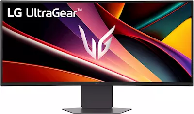 LG 34" UltraGear WQHD, 160Hz, 5ms, AMD FreeSync Premium Curved Gaming Monitor