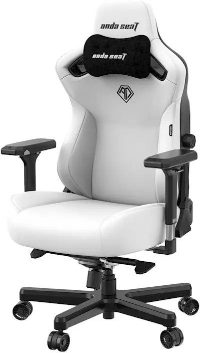 Anda Seat Kaiser 3 Large Premium Ergonomic Gaming/Office Chair - White