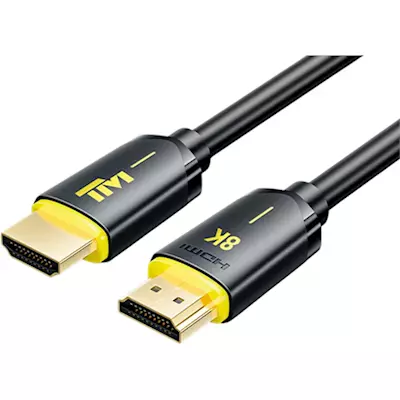 TwistedMinds 8K HDMI 2.1 Cable Earc, VRR, HDR+, 3D, HDCP 2.3/2.2 Supported - 10 M