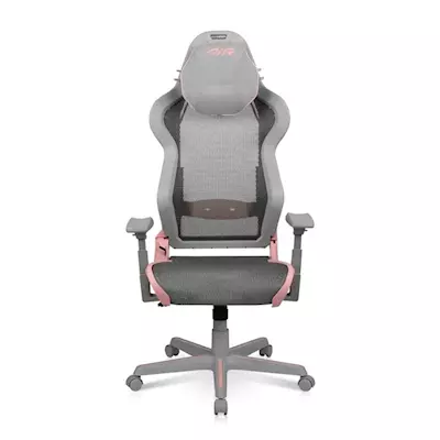Dxracer Air Series Gaming Chair - Grey/Pink