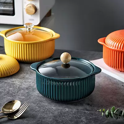 19.5cm soup bowl with lid (1ltr)- JSB-195